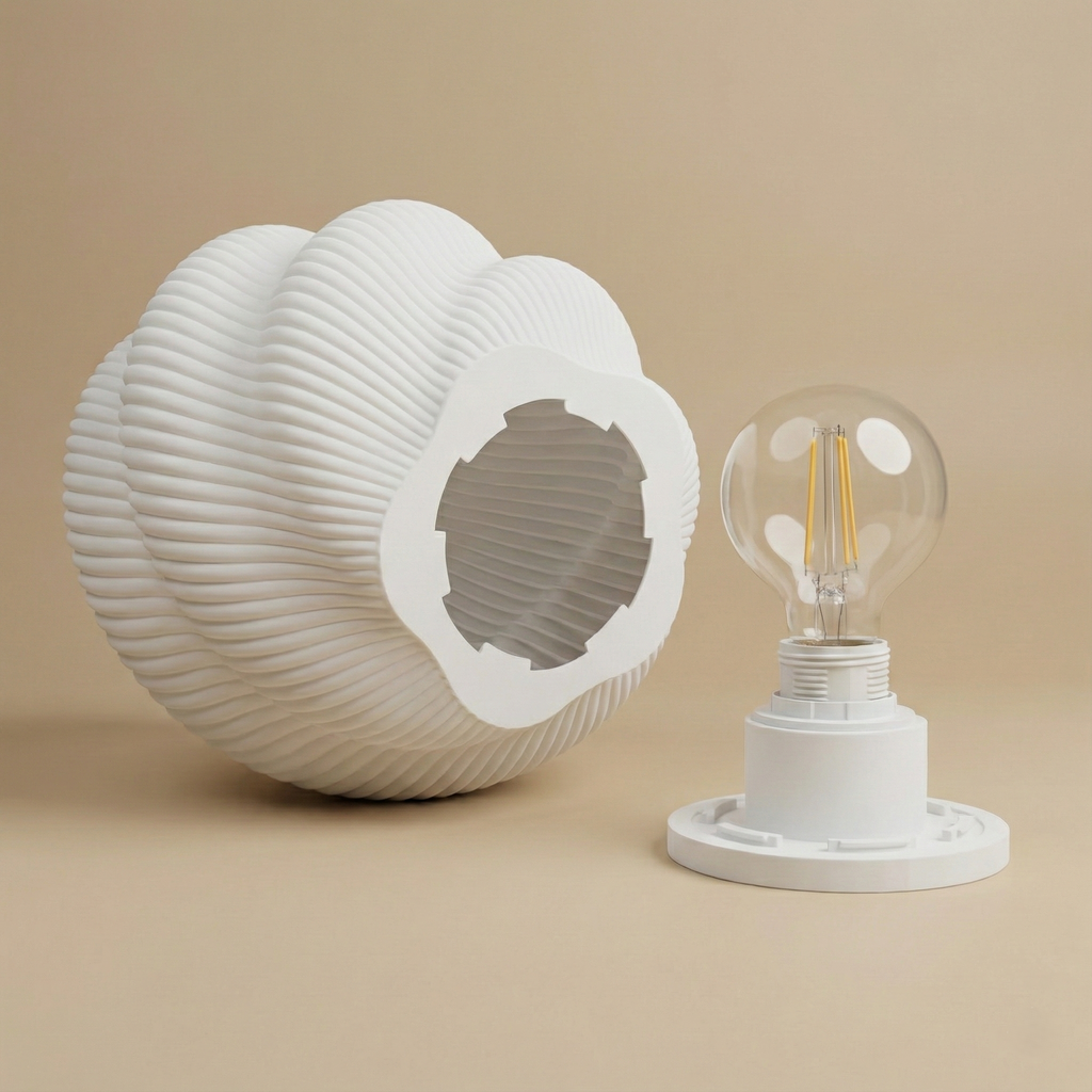 Aurelle Sculptural Table Lamp